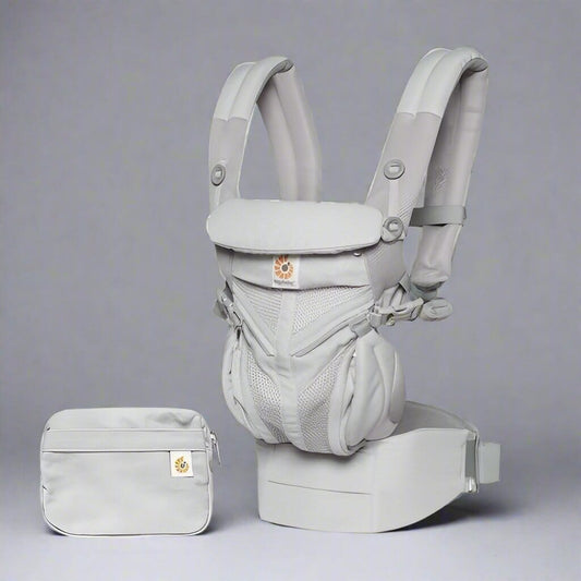 Porte Bébé - BreathBabyBag™- Gris