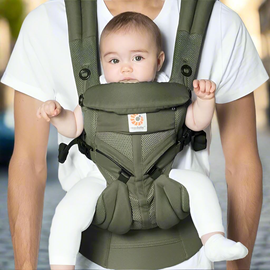 Porte Bébé - BreathBabyBag™- Vert Olive