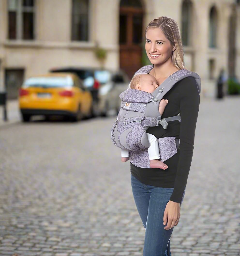 Porte Bébé - BreathBabyBag™- Mauve Lavande